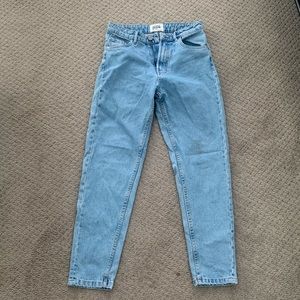Zara light wash denim